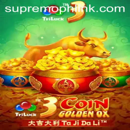 Unveiling the Thrills of 3CoinGoldenOX: A Supreme Gaming Experience